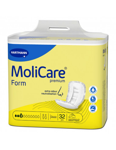 MoliCare Premium FORM 3 druppels inlegger 32 stuks