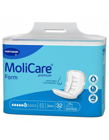 MoliCare Premium FORM 6 druppels inlegger 32 stuks