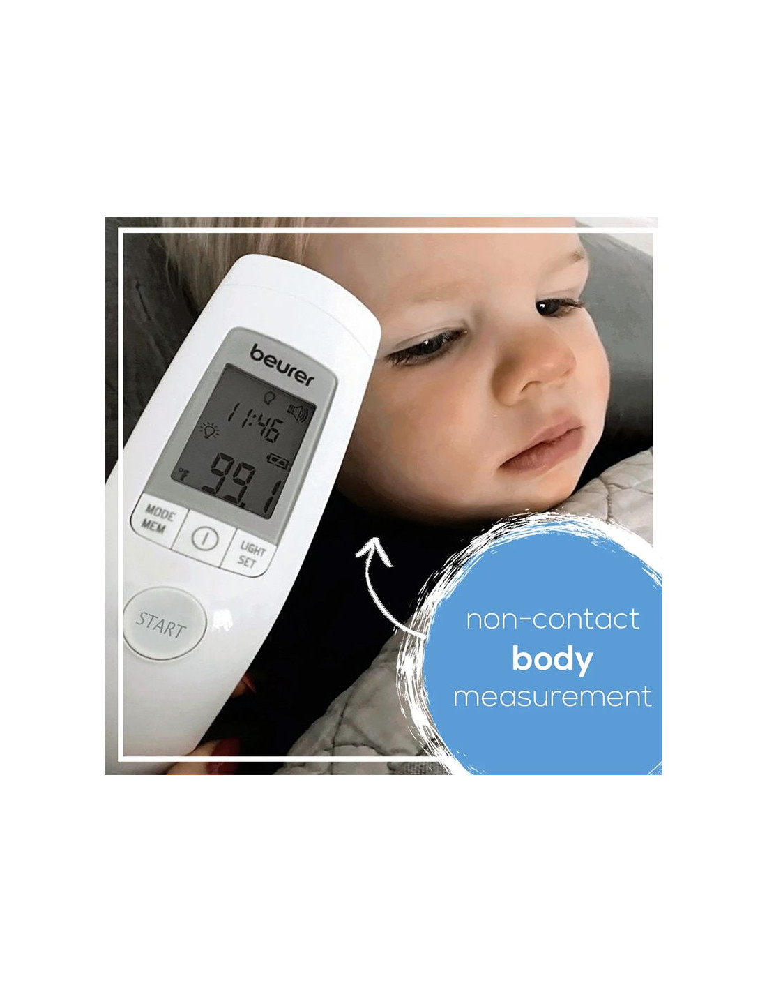 Beurer FT 90 Infrarood Voorhoofdthermometer | Snel en Voordelig ...